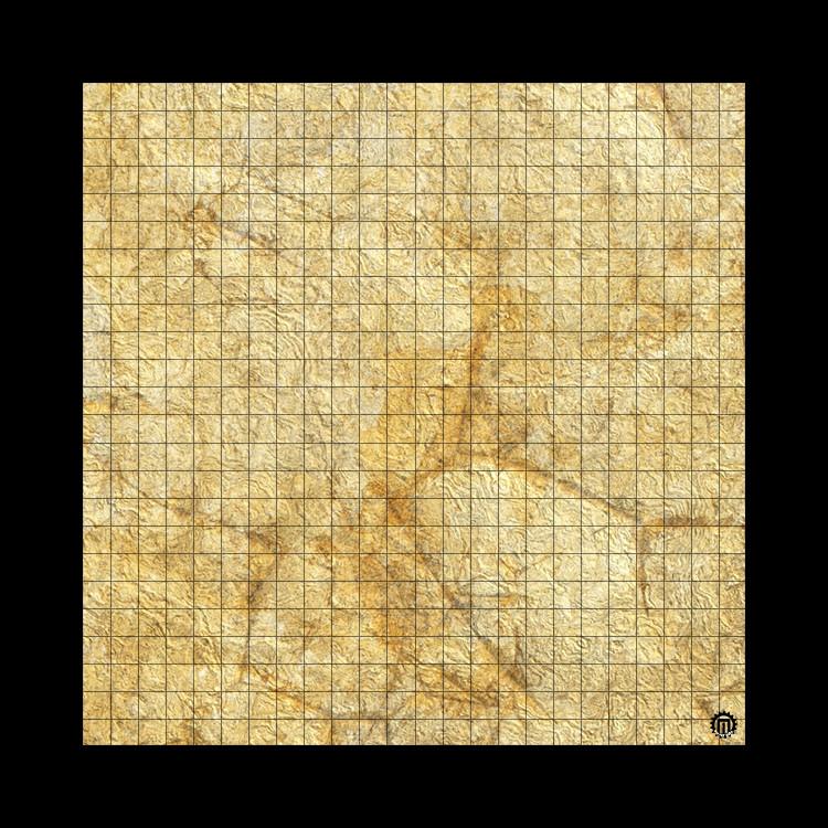 Mats by Mars (3x3): Parched Earth (1" Grid) 