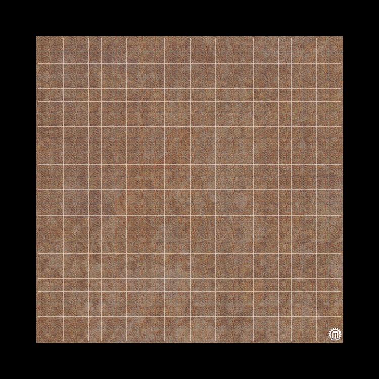 Mats by Mars (3x3): Sett in Stone -Red (1" Grid) 