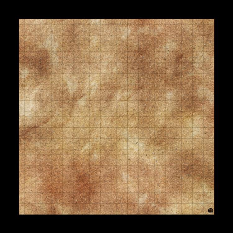 Mats by Mars (3x3): Swallowing Sand (1" Grid) 