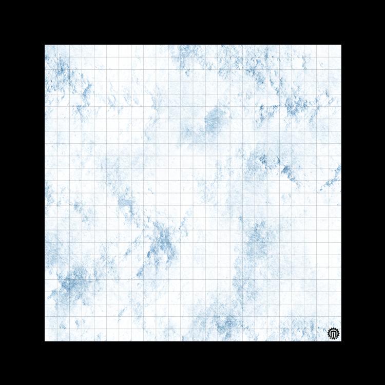 Mats by Mars (3x3): Winters Wrath (1" Grid) 