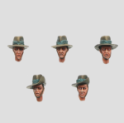 MaxMini: Conversion Bitz: ANZAC Heads (10) 