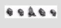 MaxMini: Conversion Bitz: Alien Hybrids Heads (10) 