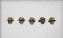 MaxMini: Conversion Bitz: Boonie Hat Heads (10) 