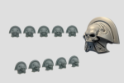 MaxMini: Conversion Bitz: Greyskull Shoulder Pads (10) 