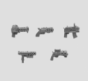 MaxMini: Conversion Bitz: Orc Pistols (10) 