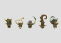 MaxMini: Conversion Bitz: Plague Champion Heads (10) 