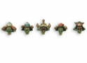 MaxMini: Conversion Bitz: Samurai Heads (10) 