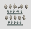 MaxMini: Conversion Bitz: Space Elves Heads (10) 