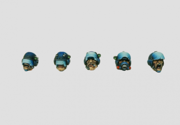 MaxMini: Conversion Bitz: Space Police Helmets (10) 