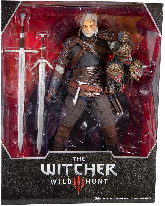 McFarlane Toys: The Witcher 3 Wild Hunt: Witcher: Geralt of Rivia 12" Figure 
