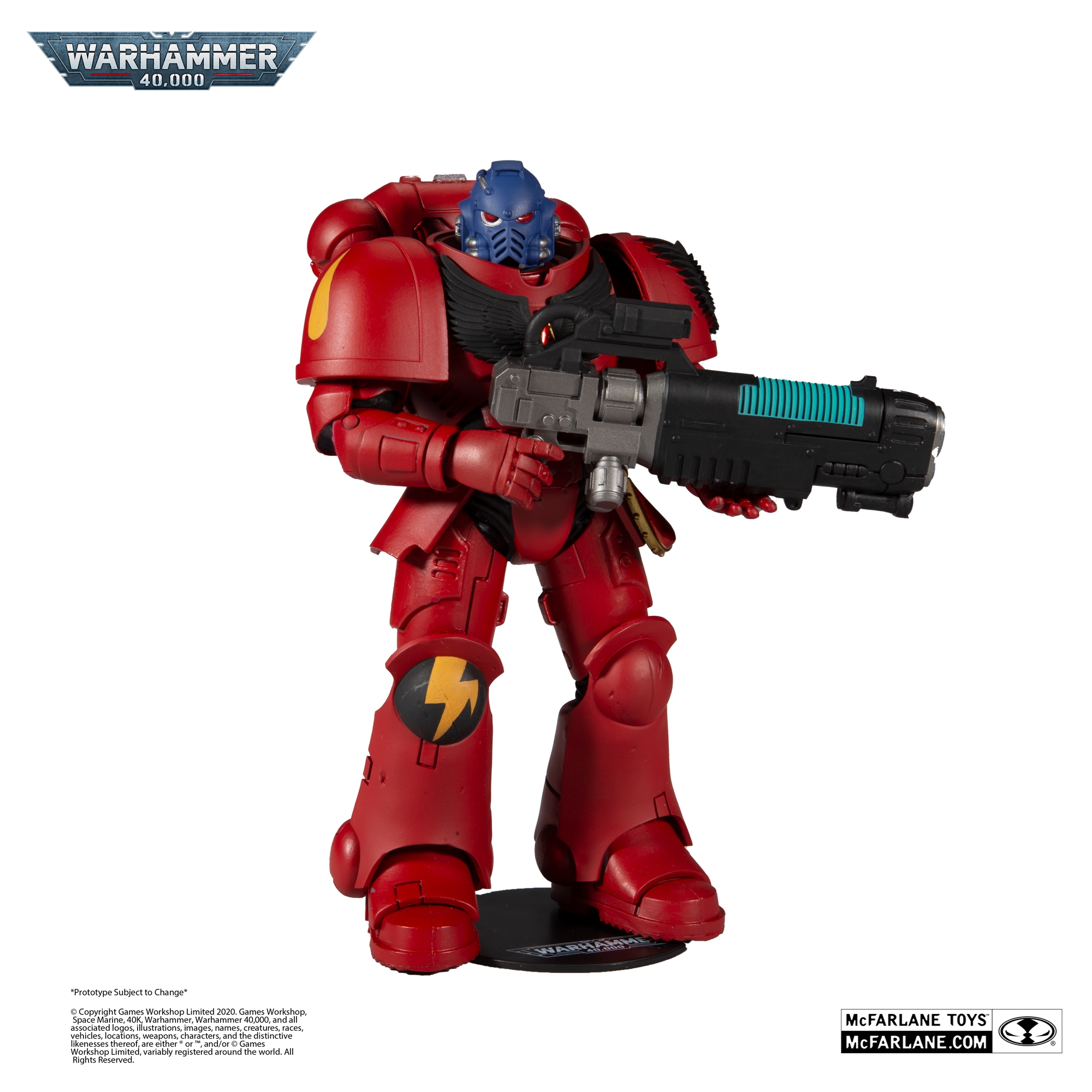 McFarlane Toys: Warhammer 40,000 - Space Marine: Blood Angels Hellblaster 