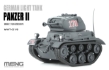 Meng: World War Toons: German Light Tank Panzer II - WWT-019 [4897038553488]