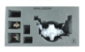 Battlefoam: Warmachine: Mercenaries: Tray: Galleon Colossal 