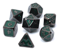 Die Hard: Metal RPG Dice Set - Sinister Emerald 