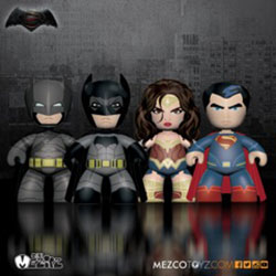 Mez-Itz Batman VS Superman Minifig 4-Pack 