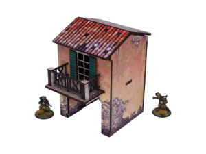 Micro Art Studio: Pre-painted WW2 Italy Gate Balcony