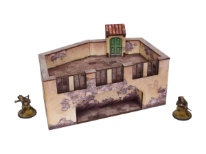 Micro Art Studio: Pre-painted WW2 Italy Terrace