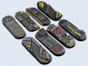 Micro Art Studio: Tech Bases: Round 25x70mm 