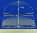 Mini Card/ Discard Deck Tray: Medium (75-100 Cards) 