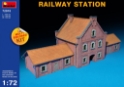 Miniart 1/72 Multi Colored Kit: Railway Station 