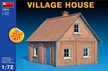 Miniart 1/72 Multi Colored Kit: Village House - MA102558 [4820041102558]