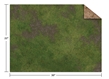 Monster Game Mat: Broken Grassland / Desert Scrubland (22" x 30”) - MFC20102 [8500097533358]
