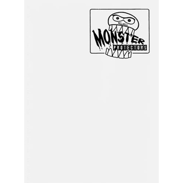 Monster Protectors: 9 Pocket Binder: White 