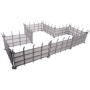 Monster Scenery: Metropolis Accessories: Chain-Link Fences - MFC12000 [8500097535642]