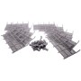 Monster Scenery: Metropolis Accessories: Chain-Link Fences - MFC12000 [8500097535642]