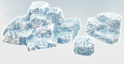 Monster Scenery: SNOWY HILLS 