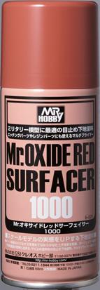 Mr Hobby Mr Oxide Red Surfacer Spray 1000 170ml Can 
