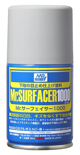 Mr. Surfacer Spray 1000 Grey  