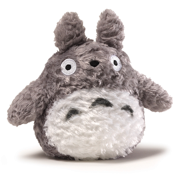 My Neighbor Totoro: 6" Grey Fluffy Big Totoro Plush 