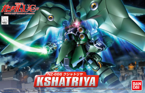 Gundam SD BB367: NZ-666 Kshatriya 