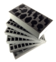 Ninja All-Stars: Horizontal Foam Kit for the P.A.C.K. 432 (BFM) 