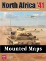North Africa 41 Mounted Map 
