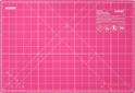 OLFA: Double Sided Cutting Mat - Pink (12" x 18") 