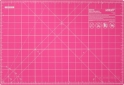 OLFA: Double Sided Cutting Mat - Pink (12" x 18") 
