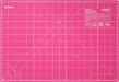 OLFA: Double Sided Cutting Mat - Pink (12" x 18") - OLFA-1132643 [091511220407]