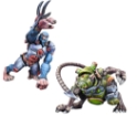 OVERDRIVE: RIVAL PACK: GNAW VS ALPHA SIMIAN 