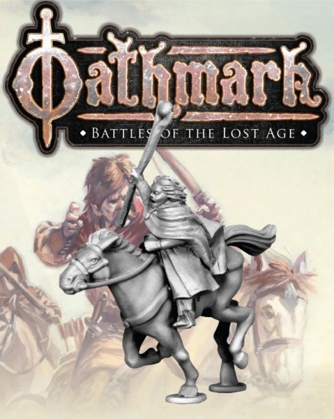 Oathmark: Mounted Human Magician 
