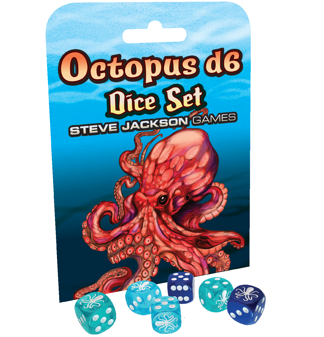 Octopus D6 Dice Set 