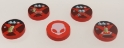 On Mars WOODEN TOKENS 