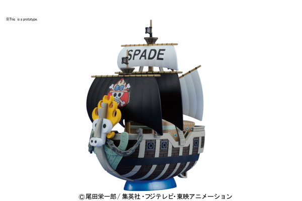One Piece: Grand Ship Collection - Spade Pirates Ship 