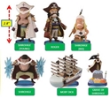 One Piece World Collectable Figure Set 4: The History of Shirohige: #1 Shirohige (Young) 
