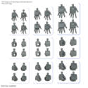 Option Parts Set: Gunpla 03: Build Hands Edge 
