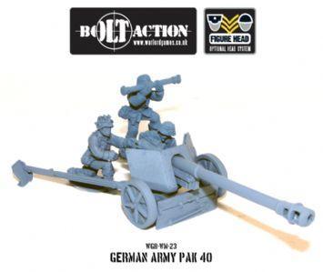 Bolt Action: German: Army PAK 40 75mm ATG 