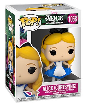 POP! Disney (#1058): Deluxe Alice 70TH: ALICE CURTSYING 