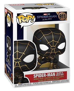 POP! MARVEL 911: No Way Home: Spider-Man Black & Gold Suit 