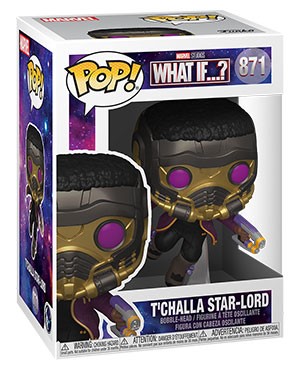 POP! Marvel: What If...?: (#871) TChalla Star-Lord 